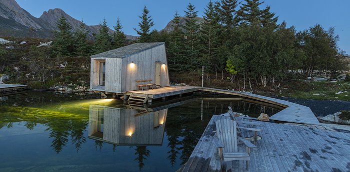 Manshausen Island - Private Island Sea Cabins Above The Arctic Circle In Norway