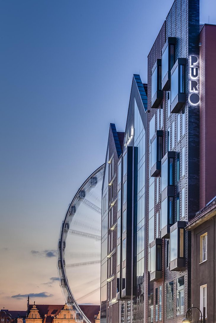 Puro Gdansk Hotel Building Facade