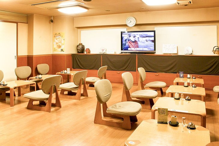 New Japan Capsule Hotel Cabana restaurant