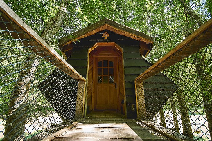 Huilo-Huilo Canopy Village Treehouse Entrance