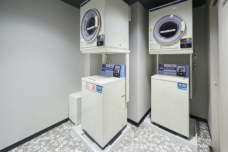 Resol Poshtel Tokyo Asakusa Coin Operated Washing Laundry