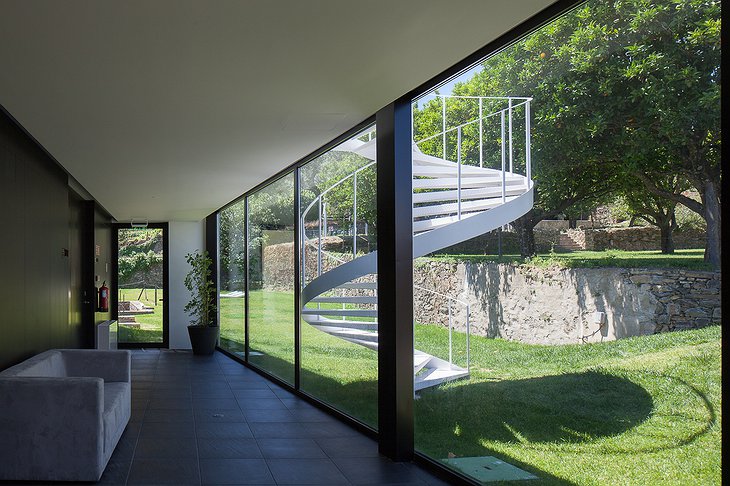 Quinta De Casaldronho interior and spiral stair