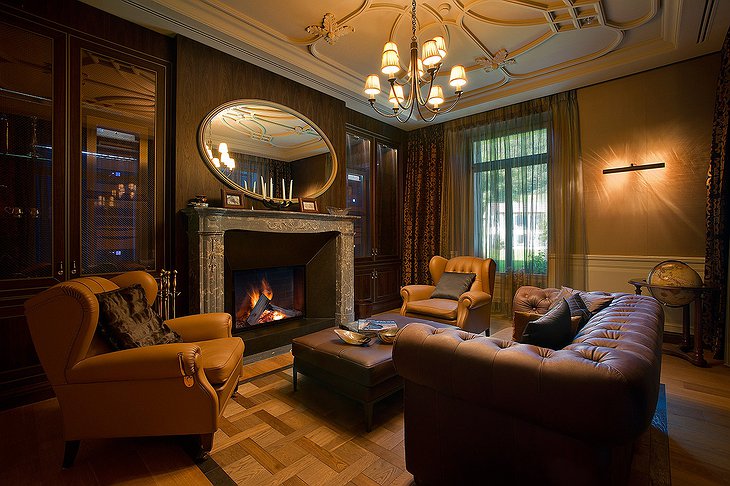 Hotel Villa Honegg living room