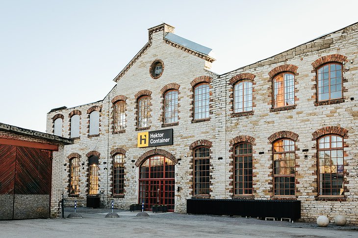 Hektor Container Hotel Building In Tallinn