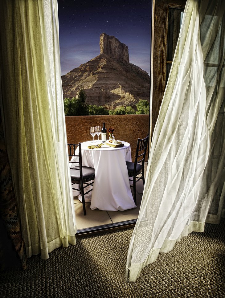 Gateway Canyons Resort Balcony Romantic Dinner With Views Of Unaweep Canyon