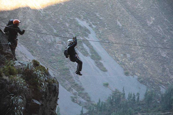 Sacred Valley zip-lining
