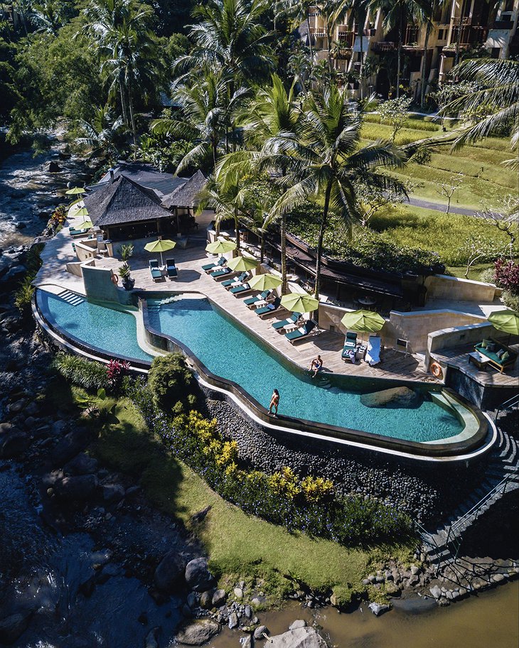 Poolside restaurant