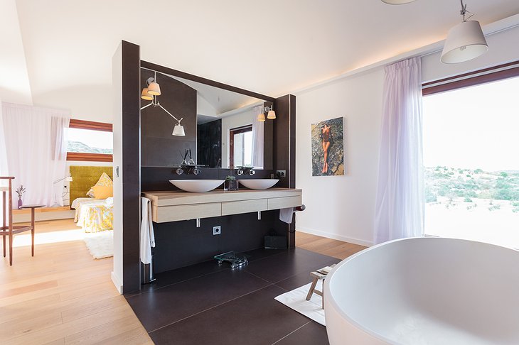 Private Dreamhouse Sant Llorenc bedroom with bathroom