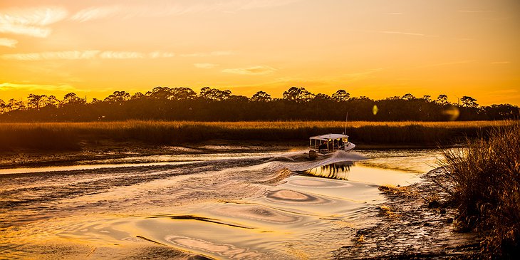 Little St. Simons Island Lodge Arriving On A Boat