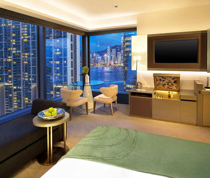 W Hotel Hong Kong corner room