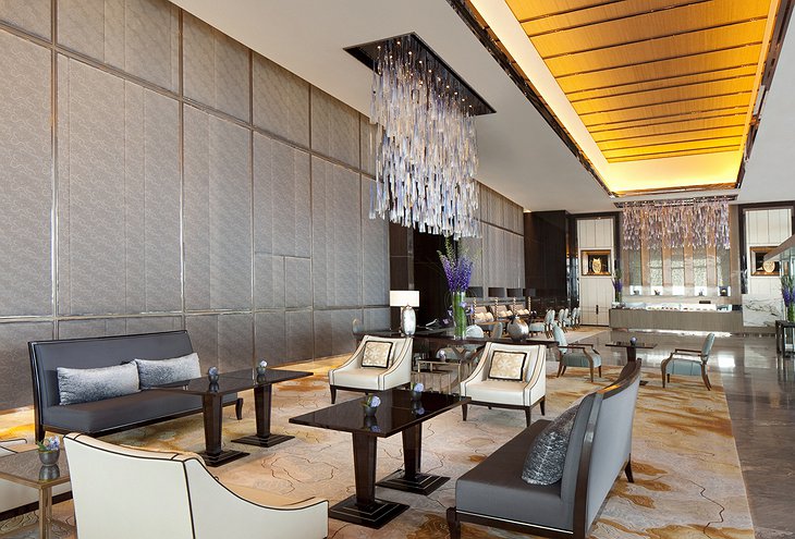 Ritz-Carlton Hong Kong arrival lobby