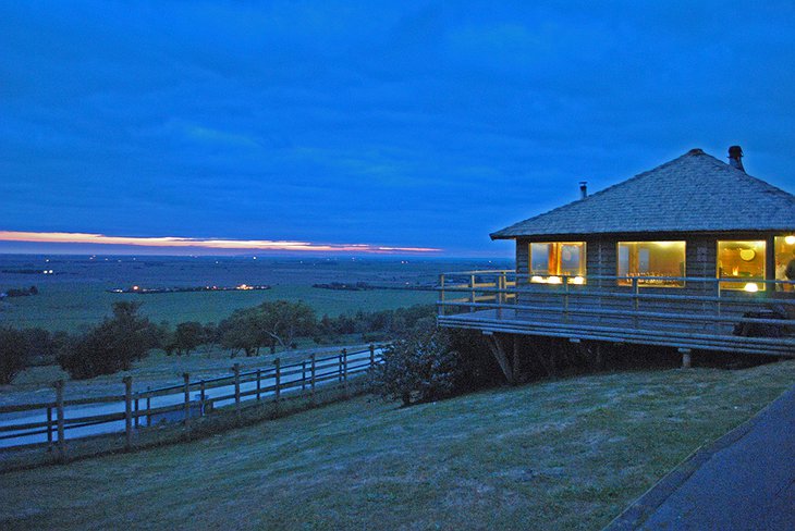 Laapa at night at Livingstone Lodge