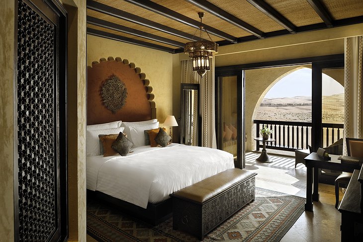 Qasr Al Sarab Desert Resort deluxe balcony room