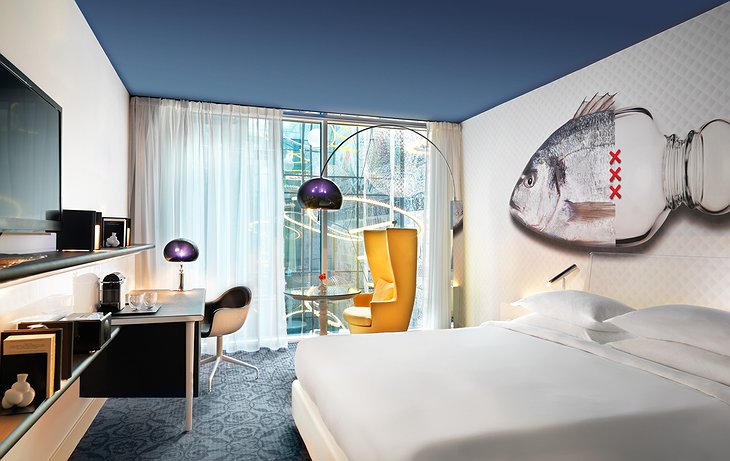 Andaz Amsterdam hotel room