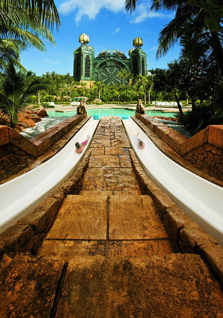 Challenger slides at the Aquaventure