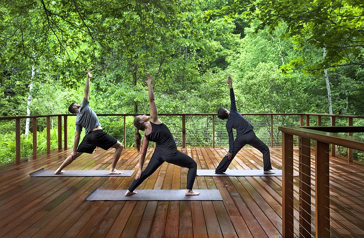 Twin Farms Yoga Deck