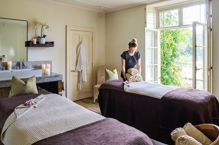 The Bath Priory Hotel Garden Spa Treatment