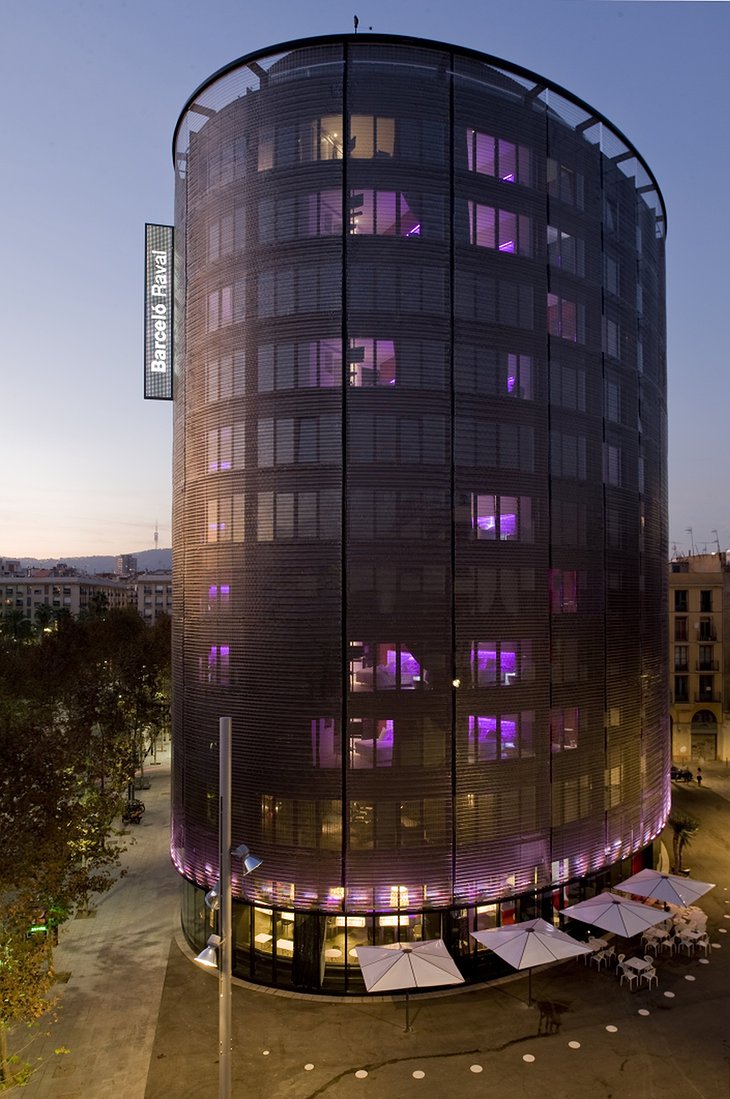 Barceló Raval building in Barcelona