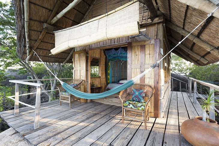 Mumbo Island room with hammock