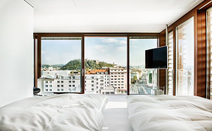 Hotel Daniel Graz Loftcube panorama
