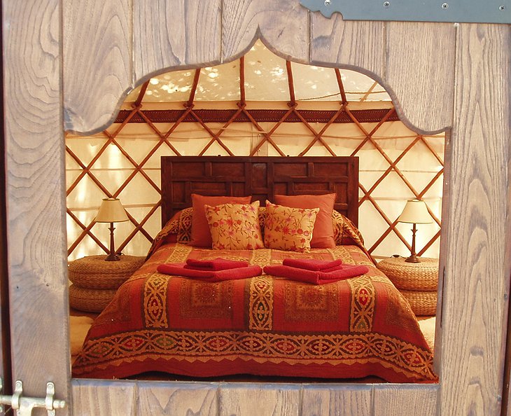 The Hoopoe Yurt Hotel Jaipur yurt