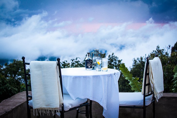 Dining Above Clouds