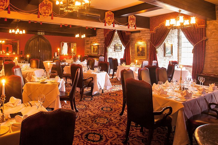 Josephine Restaurant at Langley Castle Hotel