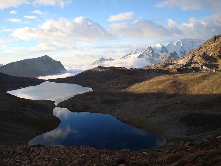 Lakes at Piz Languard