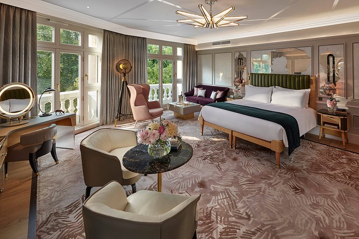 Mandarin Oriental Hyde Park Hotel Imperial Suite Bedroom