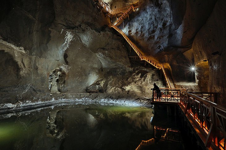 Wieliczka Salt Mine Deep Chamber