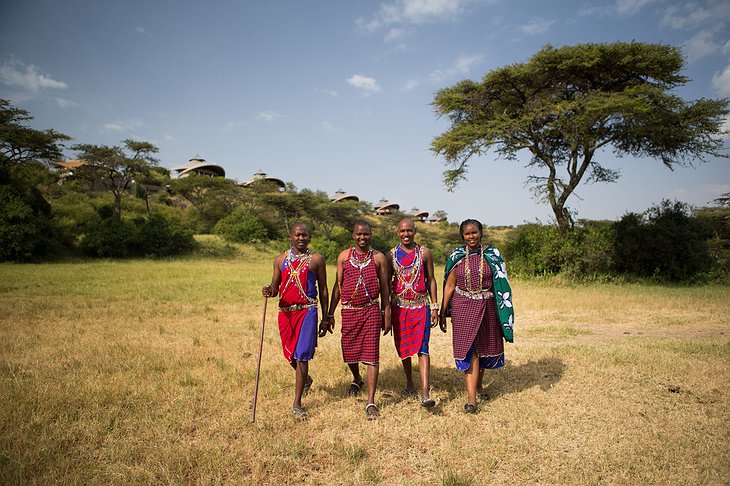 Mahali Mzuri African staff