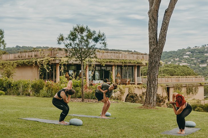 Lily of the Valley Hotel Outdoor Yoga Class