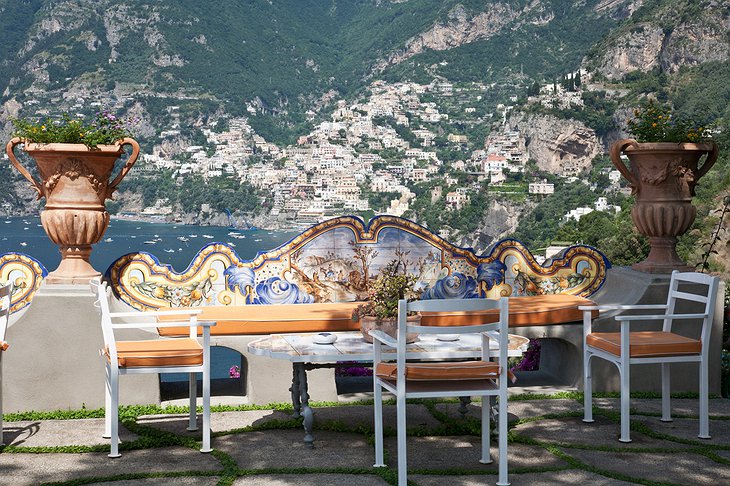 Panoramic view on Positano