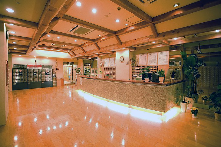 Capsule Inn Osaka Reception