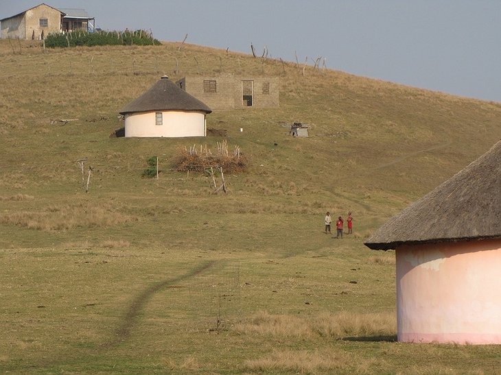 Bulungula Lodge huts