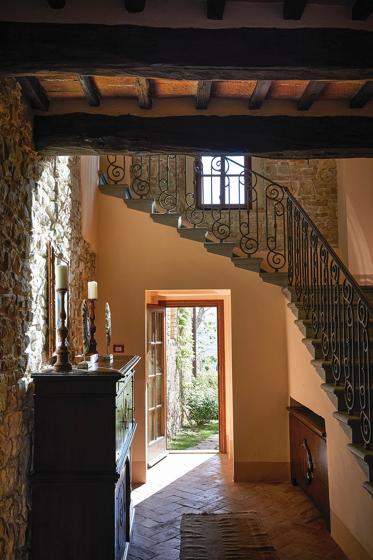 Belmond Castello di Casole Staircase