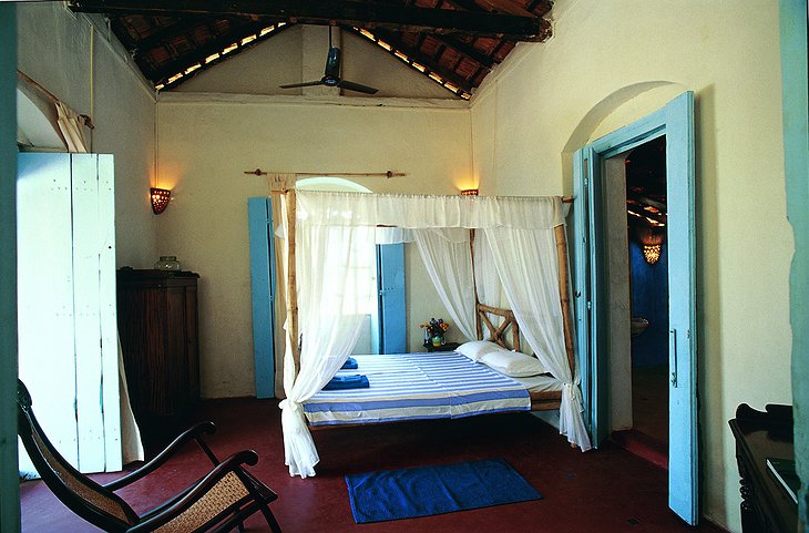 Beach house bedroom