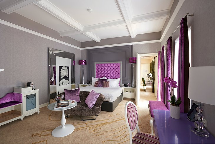 Aria Hotel Budapest Purple Room
