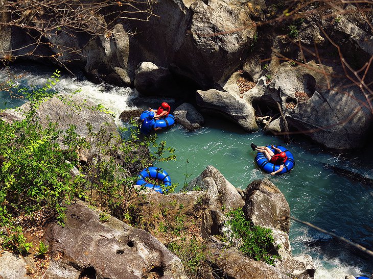 White water tubing