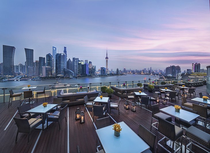 Shanghai rooftop bar