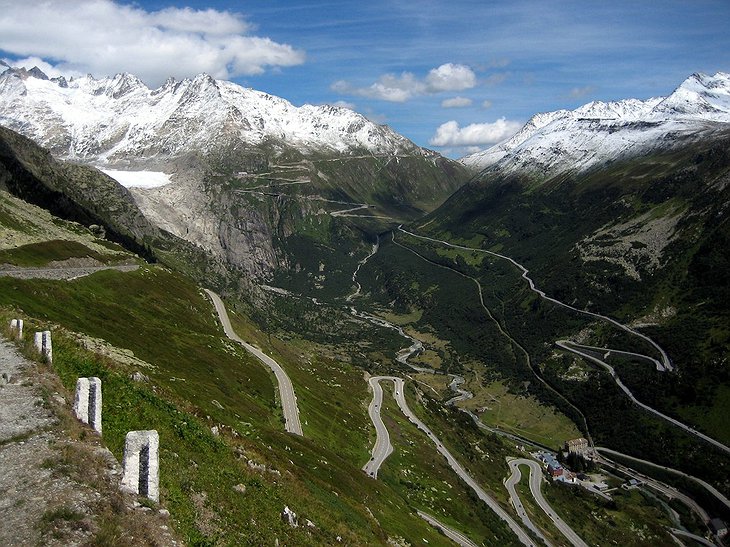 Hairpins of the Furka Pass