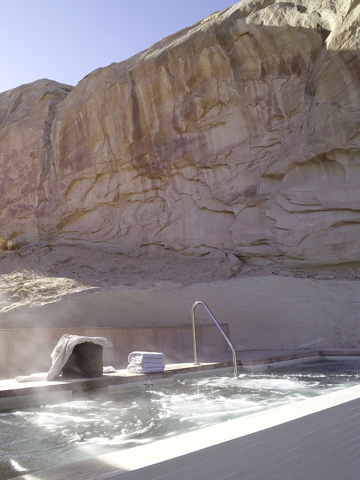 Amangiri Villas jacuzzi