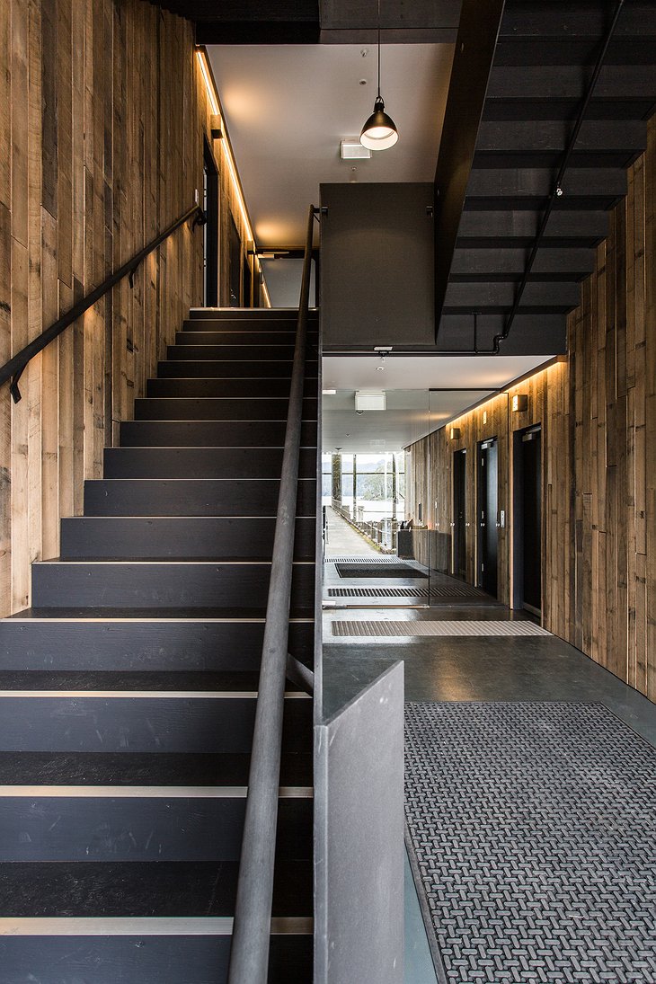 Pumphouse Point stairs