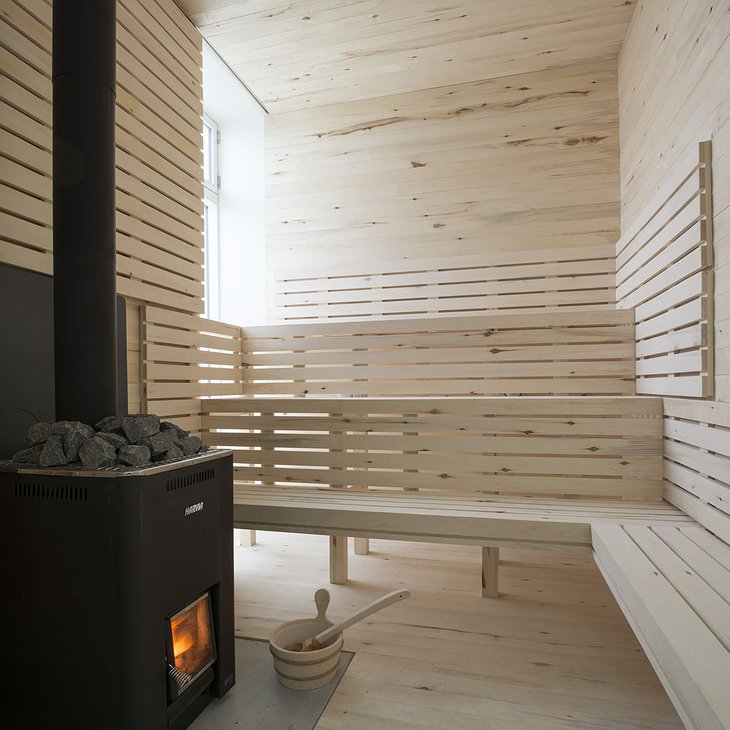 Fogo Island Inn sauna