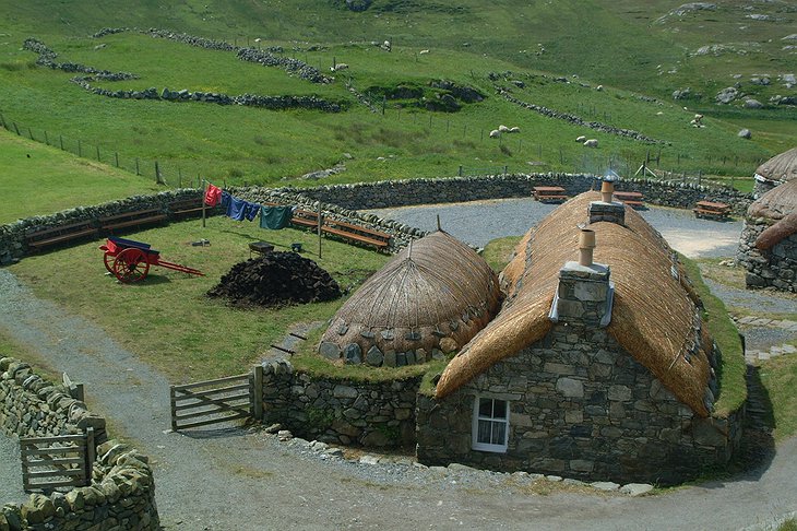 Gearrannan Blackhouse Village Thatched Roof