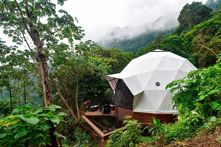 Trekker Glamping Geodesic Dome Accommodation