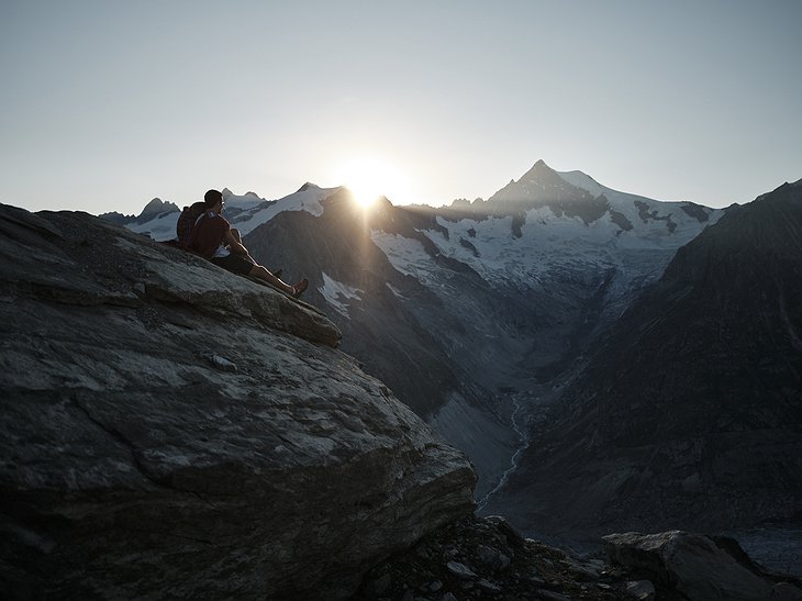 Eggishorn Mountain Rocks