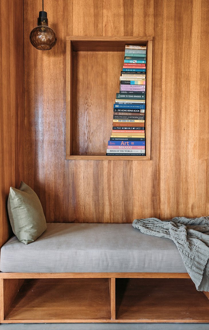 Willow House Hotel Reading Nook With Clever Bookshelf