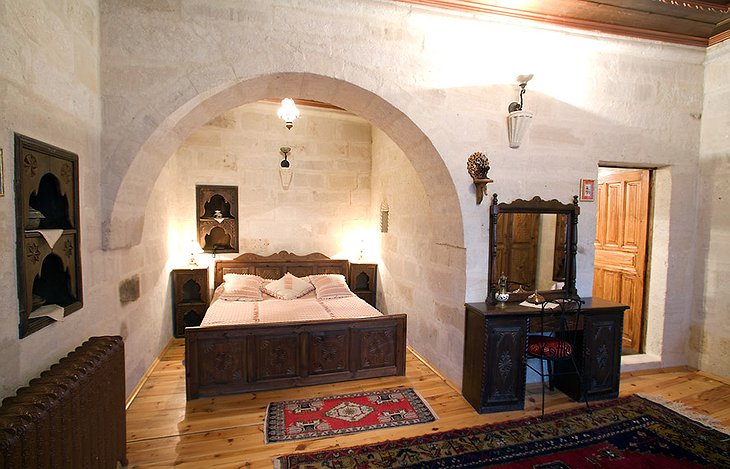 Luxury room in Kelebek Cave Hotel