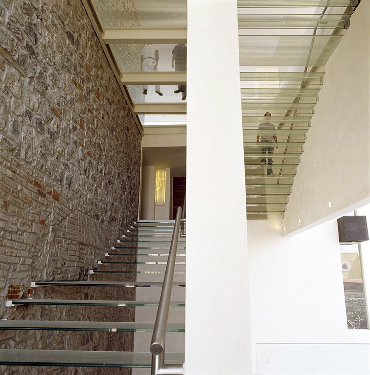 Hotel La Purificadora staircase